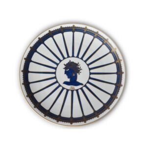 Mea Lesbia, grande piatto, D 32,5 cm, porcellana, Società Ceramica Richard-Ginori, 1925