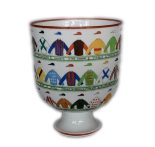 , I Fantini, coppa, H 19,4 cm, D 15,5 cm, porcellana, Società Ceramica Richard-Ginori, 1929-30