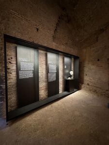 Particolare dell'allestimento (© Lucio Bove)