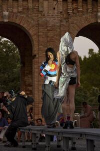 Ivan Cheng, Oil Rig Elision (tempesta d’amore), 2023, produced by INCURVA (Courtesy the Artist and Edouard Montassut, Paris, foto Stefania Zanetti e Matteo Bellomo)