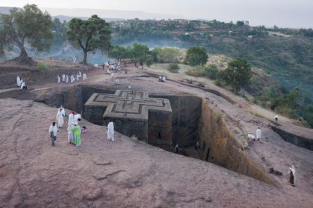 Biete Ghiorgis, Rock-Hewn church, Lalibela, Etiopia, 2012
(© Iwan Baan)