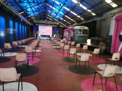 Ex depositi comunali ATL trasformati in Hangar creativi