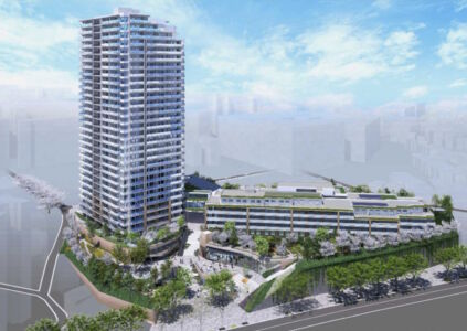 Akabanedai Gateway (© Urban Renaissance Agency | UR都市機構)