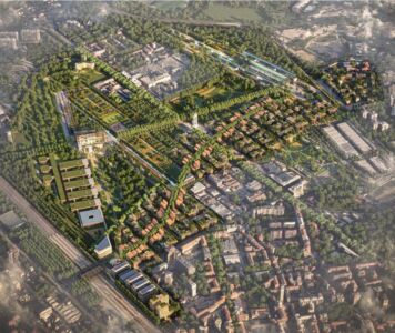 L'area dell’ex Falck di Sesto San Giovanni (© Coima e Redo)
