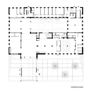 Nuovo museo, piano terra (© Certov Winkler Ruck)