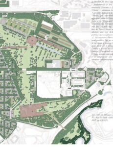La Variante al PII del 2015 di Renzo Piano. Immagina tratta dalla “Relazione generale. Variante al PII. Aree ex Falck e scalo ferroviario; marzo 2015