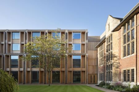 Ampliamento Jesus College di Niall McLaughlin (© Nick Kane)