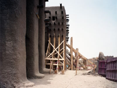 Grande moschea di Djenné, Mali, il più grande edificio al mondo in adobe, 2010 (© Bas Princen)