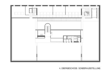 Nuovo museo, piano quarto (© Certov Winkler Ruck)