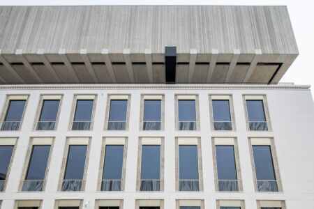 Nuovo museo, dettaglio facciata (© Kollektiv Fischka)