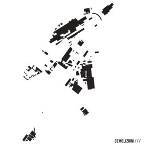 Il complesso delle demolizioni avvenute nel tempo