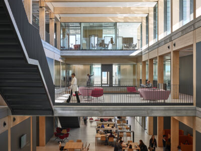 Filippo Taidelli, Roberto Rocca Innovation Building a Rozzano (Milano; foto Giovanni Hanninen)