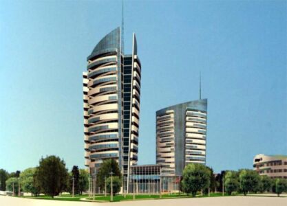 Le Vele di Paolo Portoghesi, render