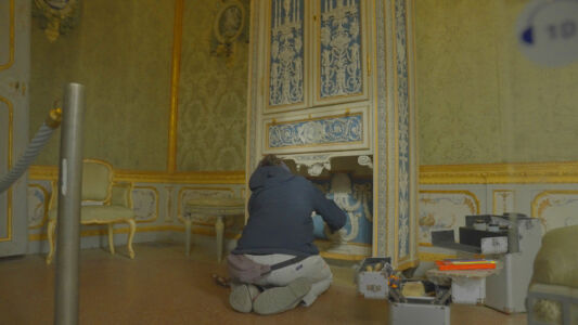 Restauri alla Palazzina di Caccia di Stupinigi