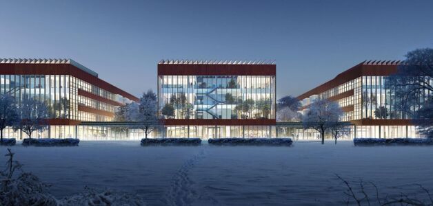 I padiglioni della Città della Salute (render by MIR)