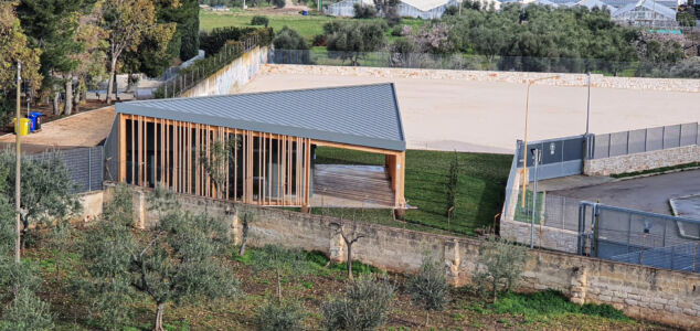 Studio Mixtura, Accoglienza in dispensa a Terlizzi (Bari; foto Cesare Querci)
