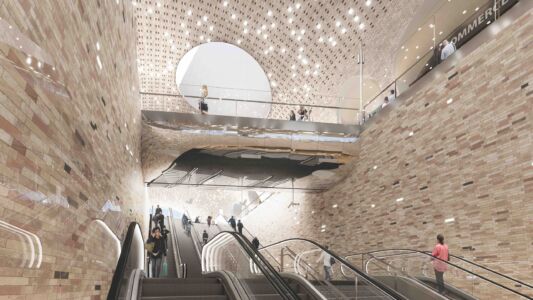 La Courneuve Six-Routes di Chartier Dalix © Chartier Dalix _ Société du Grand Paris