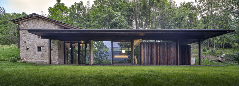 Dario Castellino, Buen retiro a Roccasparvera (Cuneo; foto Fabio Oggero)