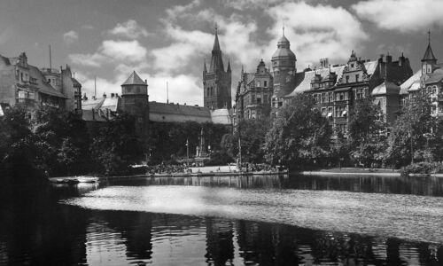 Il castello di Königsberg e il lago interno