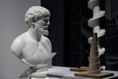 Calco del busto di Apollodoro (© Archivio Parco archeologico Colosseo)