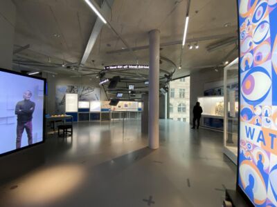 Zukunftsmuseum, interni, dettaglio spazi espositivi. Foto di Francesca Petretto