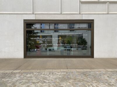 Detatglio facciata del museo. Foto di Francesca Petretto