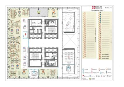 planimetria 14° piano