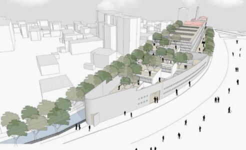 Proposta di recupero dell’ex birrificio Dormisch (Barreca & La Varra)