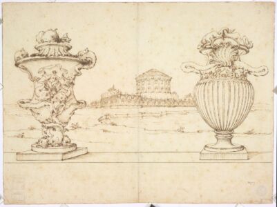 Progetto per un castello montano 1705 ca. © Albertina