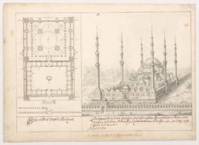 Moschea del Sultano Achmed Istanbul © Biblioteca nazionale universitaria Zagrabia