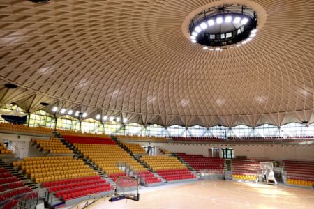 Interno dopo il restauro courtesy Pier Luigi Nervi Project Fondation