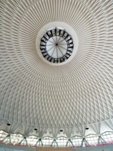 Interno della cupola ©Mario Carrieri courtesy Pier Luigi Nervi Project Fondation