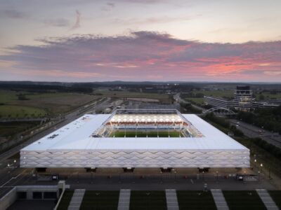 Stadio del Lussemburgo, di gmp Architects
