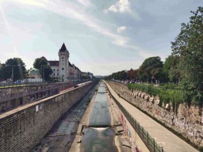 Sponde del Wien a Hietzing (© Wien Kanal)