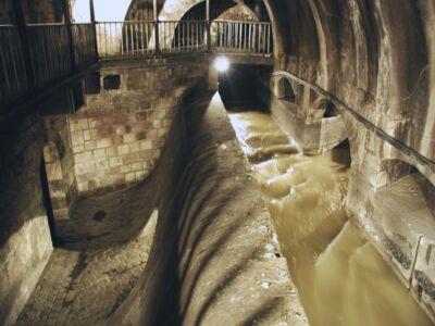 Camera di sfioro al nodo Friedrichstraße - stato attuale (© Wien GV)