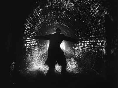Orson Welles alias Harry Lime nei sotterranei di Vienna 1949