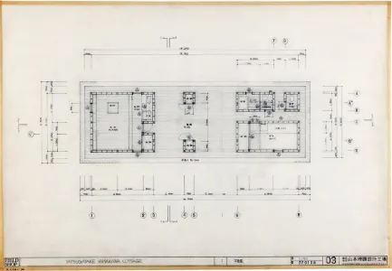 Yamakawa Villa – Floor plan (1977) © Riken Yamamoto