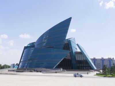 Sala da concerto centrale del Kazakistan di Manfredi Nicoletti, © Federico Marcomini
