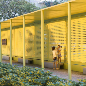 Spring Rain, Scuola primaria Qianhai Harbour
Progettisti: DOGMA
Team: Pier Vittorio Aureli and Martino Tattara, with Vittoria Poletto, Celeste Tellarini (©ACF)