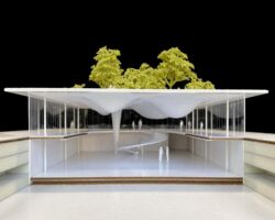 Planstico dell'ampliamento di Palazzo Barnciforte (© MCA Architects)