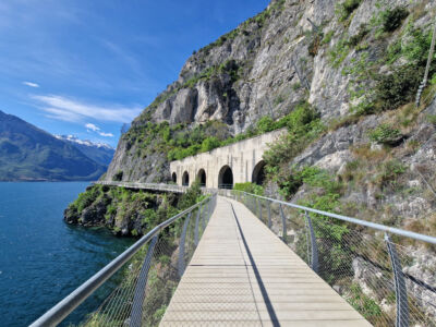 Ciclovia Limone: vedute