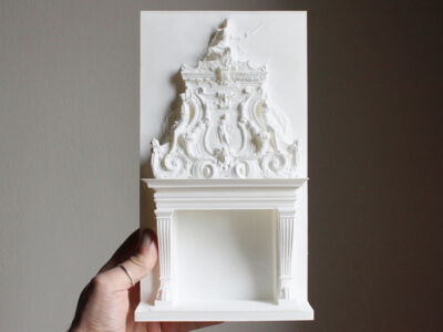 Il modello digitale 3D di uno dei camini di palazzo Barbarano a Vicenza
© Palladio Museum