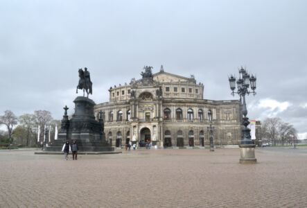La Sächsische Staatsoper o Semperoper di Gottfried Semper
© Daniela Völkel-Hundt