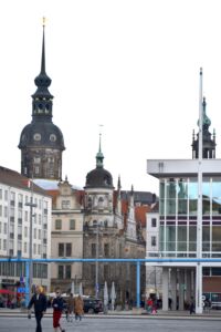 Le torri del Residenzschloss viste dal Neumarkt
© Daniela Völkel-Hundt