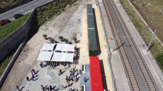 L'area dell'ex scalo ferroviario e la sua relazione con l'autostrada di Capaci