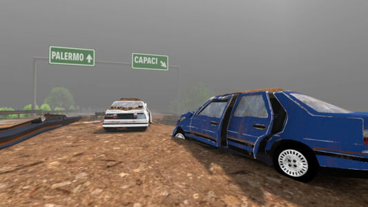 Un fotogramma dell'esperienza immersiva