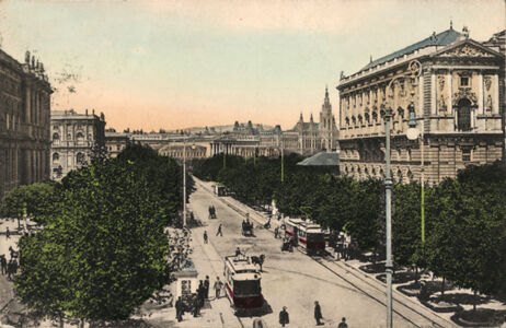 Ringstrasse Burgring, Vienna