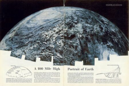 A 100 Miles High Portrait of Earth, Life Magazine, 5 settembre 1955 (© D.R.)