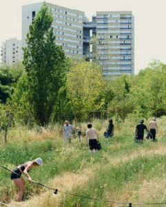 Agro-poésie, Ferme du Bonheur, Nanterre, 22 luglio 2022 (© Cyril Zannettacci)