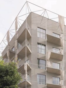 MAIO Architects, 40 abitazioni in affitto, Barcellona, © José Hevia